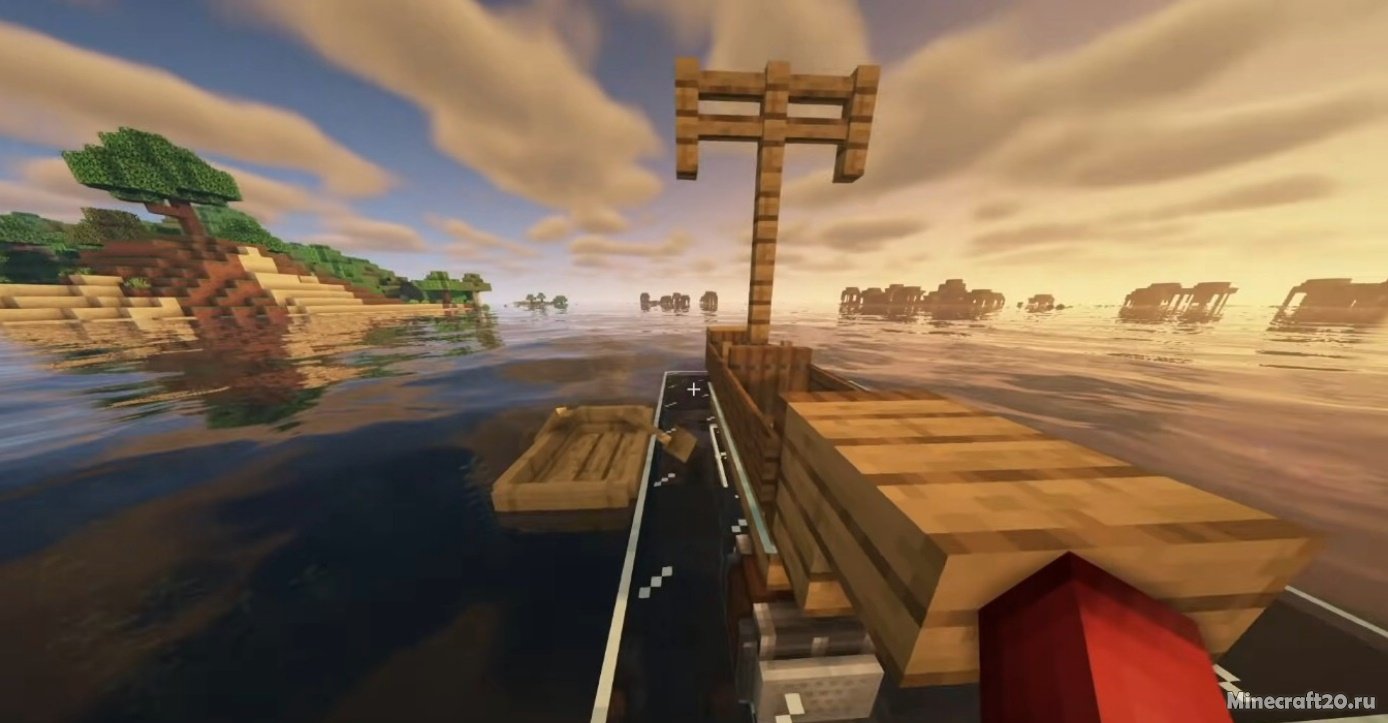 Мод Boat Contraptions 1.16.5 (Управляемая лодка) | 19-04-2022, 10:46 - Моды для Minecraft / Транспорт / 1.16.5