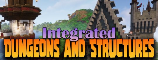 Мод Integrated Dungeons and Structures 1.18.2 (Подземелья)