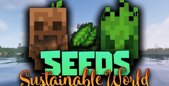 Перейти в новость Мод Seeds: Sustainable World 1.18.2/1.17.1 (Переработка отходов)