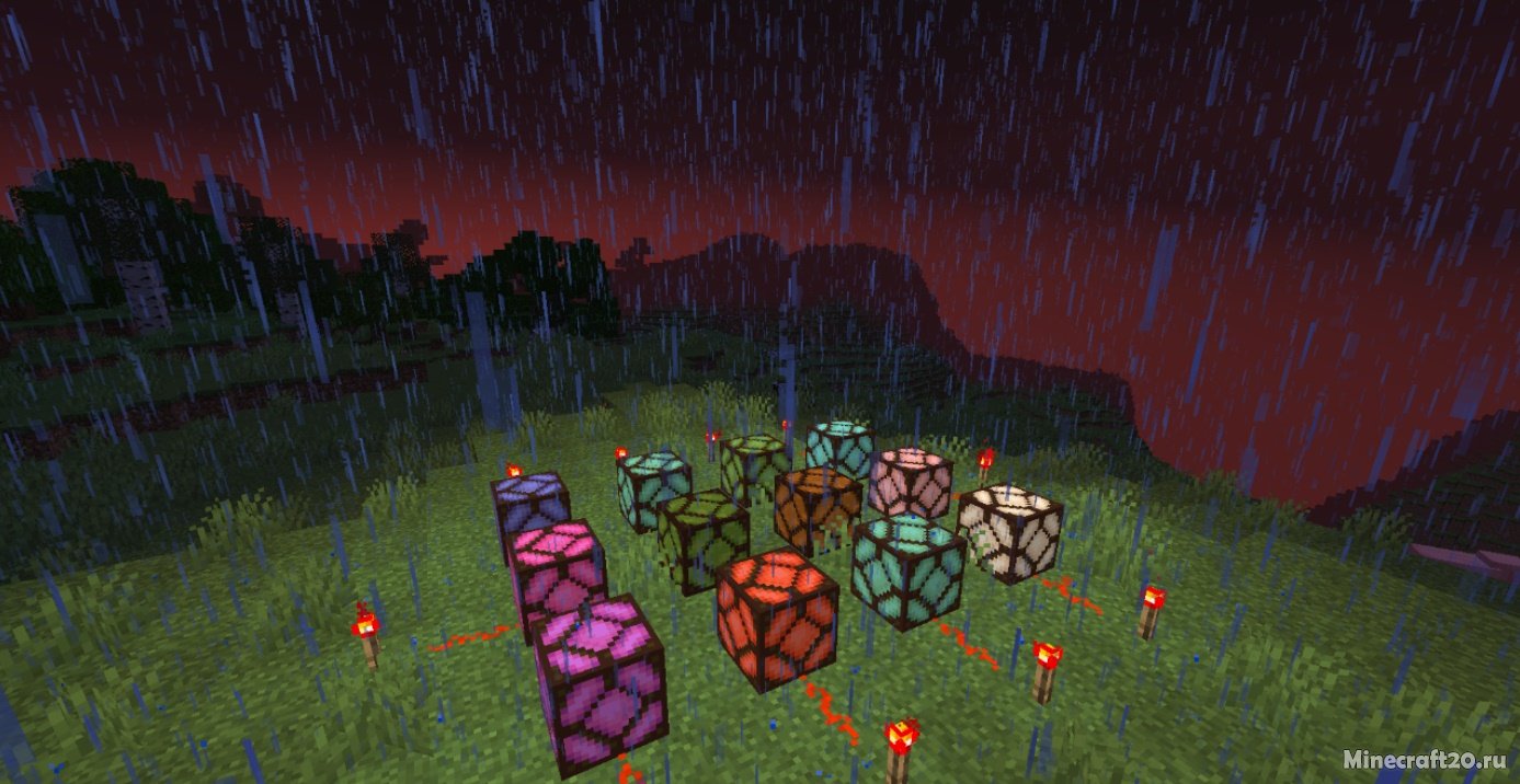 Мод Colorful Redstone Lamps 1.18.2 (Красочные лампы) | 3-05-2022, 18:32 - Моды для Minecraft / Декор / 1.18.2