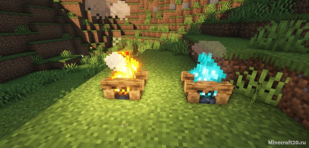 Мод Unlit Campfire 1.20.6/1.19.4 (Гасим костёр) | 4-05-2024, 20:31 - Моды для Minecraft / Fabric / Реалистичность / 1.20.6 / 1.20.4 / 1.20.2 / 1.20.1 / 1.20 / 1.19.4 / 1.19.3 / 1.19.2 / 1.19.1 / 1.19 / 1.18.2 / 1.17.1