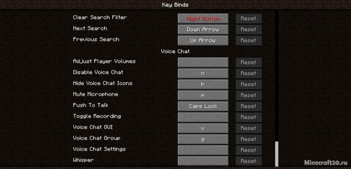 Мод Simple Voice Chat 1.19.4/1.18.2 (Голосовой чат) | 22-04-2023, 16:25 - Моды для Minecraft / Fabric / 1.19.4 / 1.19.3 / 1.19.2 / 1.19.1 / 1.19 / 1.18.2 / 1.18.1 / 1.17.1 / 1.16.5