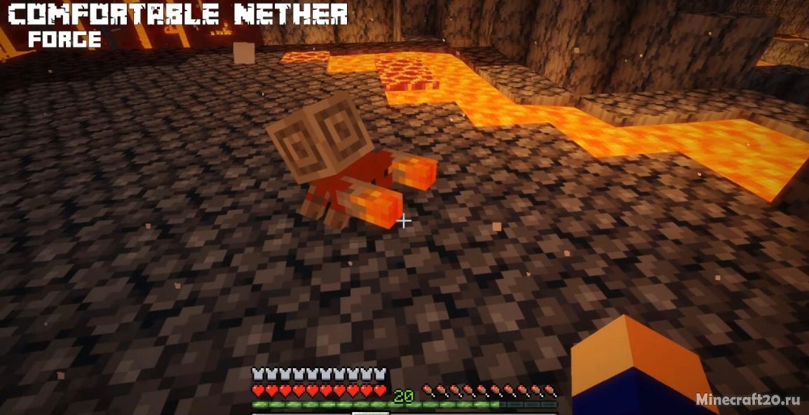 Comfortable Nether 1.16.5 (Улучшение Нижнего мира) | 10-05-2022, 08:45 - Моды для Minecraft / Миры и биомы / 1.16.5