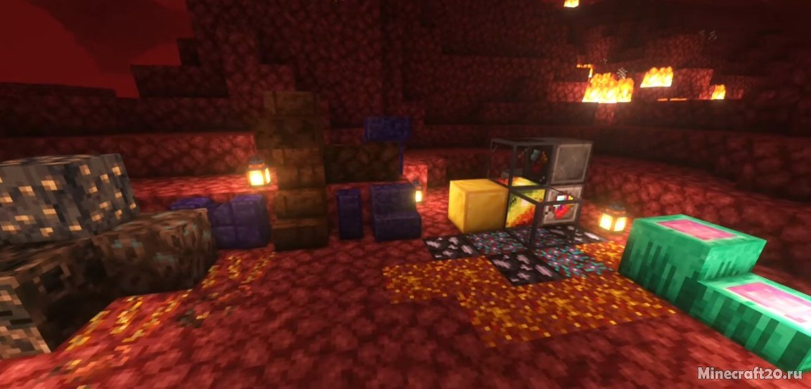 Comfortable Nether 1.16.5 (Улучшение Нижнего мира) | 10-05-2022, 08:45 - Моды для Minecraft / Миры и биомы / 1.16.5