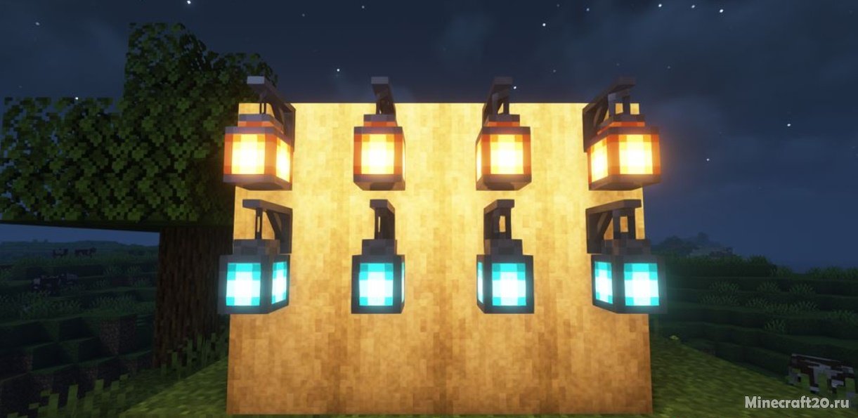 Мод Lanterns Belong on Walls 1.19.3/1.18.2 (Реалистичные фонари) | 13-03-2023, 17:19 - Моды для Minecraft / Fabric / Декор / 1.19.3 / 1.19.2 / 1.19.1 / 1.19 / 1.18.2