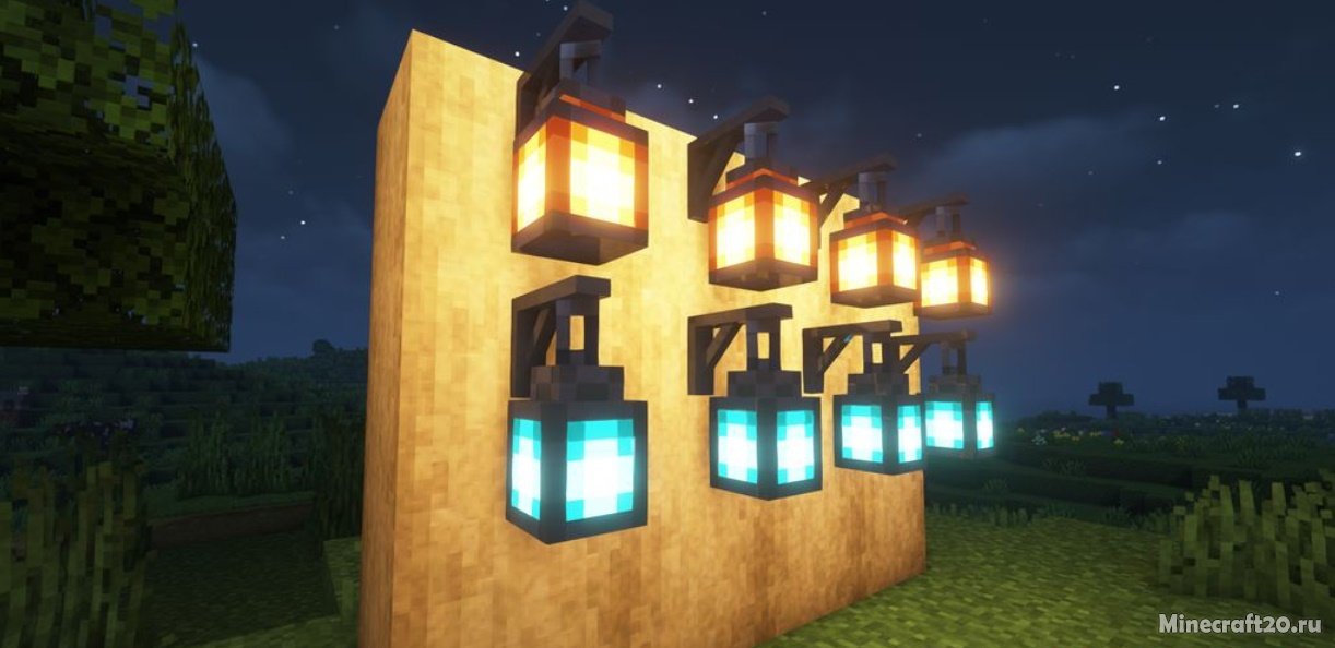 Мод Lanterns Belong on Walls 1.19.3/1.18.2 (Реалистичные фонари) | 13-03-2023, 17:19 - Моды для Minecraft / Fabric / Декор / 1.19.3 / 1.19.2 / 1.19.1 / 1.19 / 1.18.2