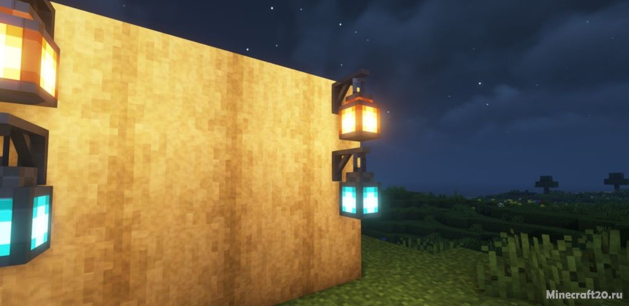 Мод Lanterns Belong on Walls 1.19.3/1.18.2 (Реалистичные фонари) | 13-03-2023, 17:19 - Моды для Minecraft / Fabric / Декор / 1.19.3 / 1.19.2 / 1.19.1 / 1.19 / 1.18.2