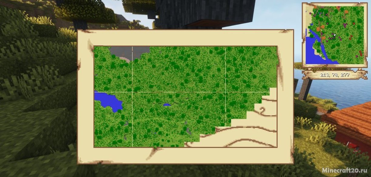 Мод Simple Maps 1.18.2 (Простая мини карта) | 28-05-2022, 18:45 - Моды для Minecraft / Мини карта / 1.18.2 / 1.18.1