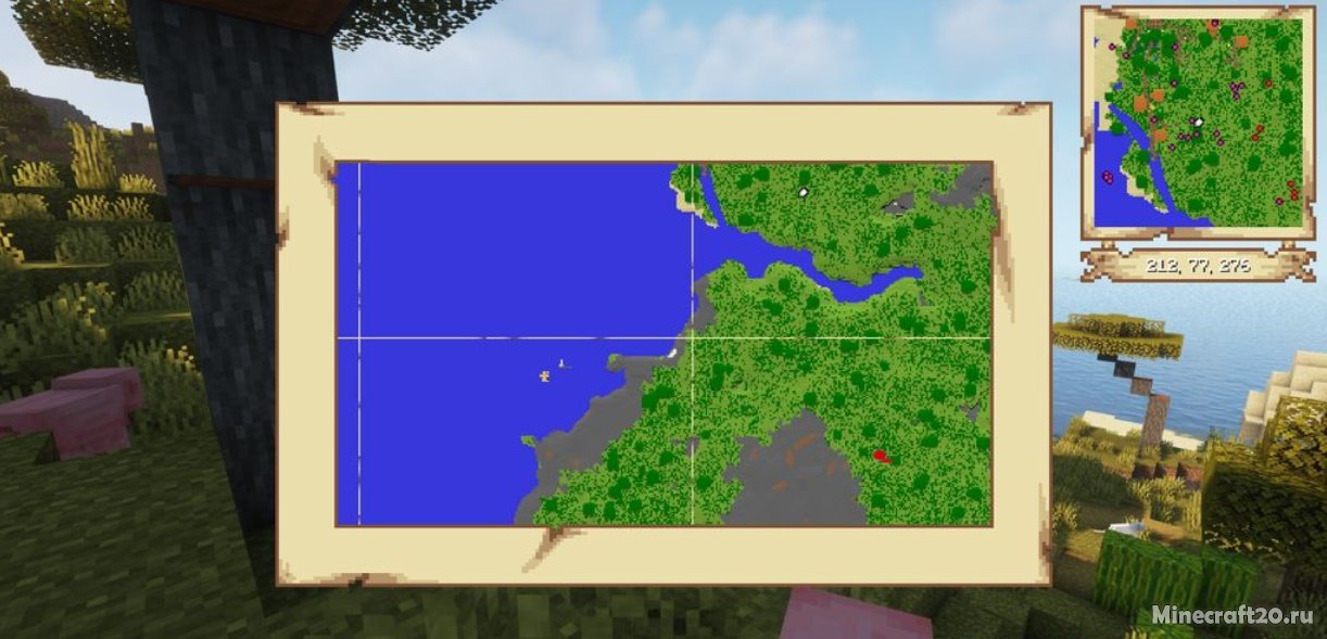 Мод Simple Maps 1.18.2 (Простая мини карта) | 28-05-2022, 18:45 - Моды для Minecraft / Мини карта / 1.18.2 / 1.18.1