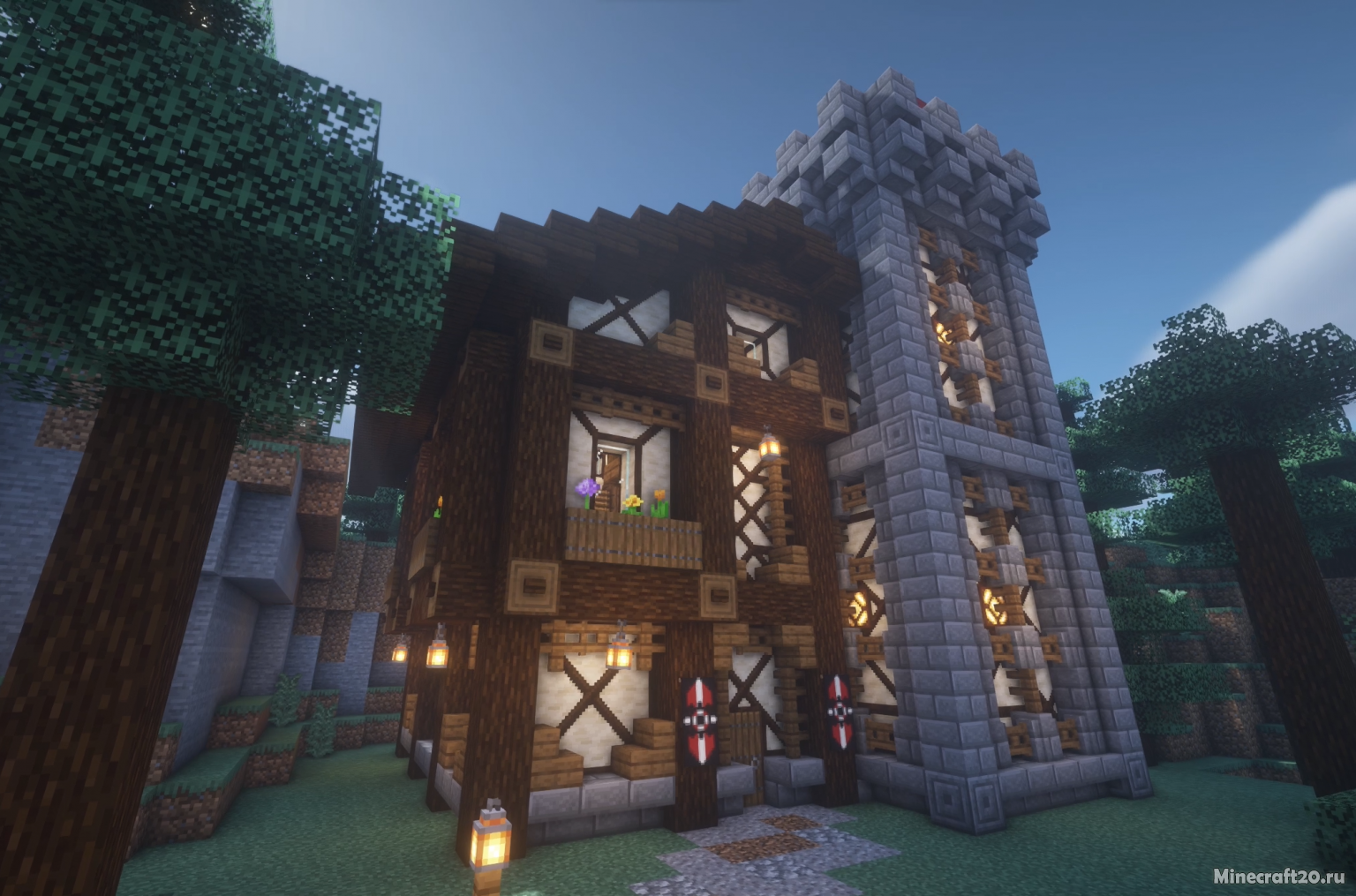 Мод Timber Frames 1.18.2/1.16.5 (Фэнтезийные стены) | 29-05-2022, 15:18 - Моды для Minecraft / Блоки / Декор / 1.18.2 / 1.16.5