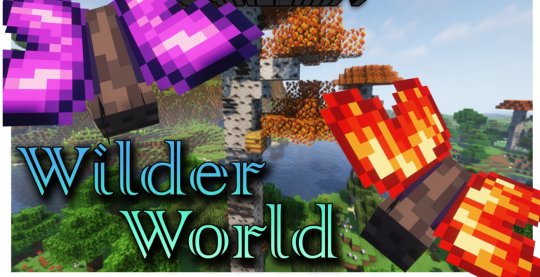 Мод Wilder World 1.19/1.18.2 (Обновление мира)