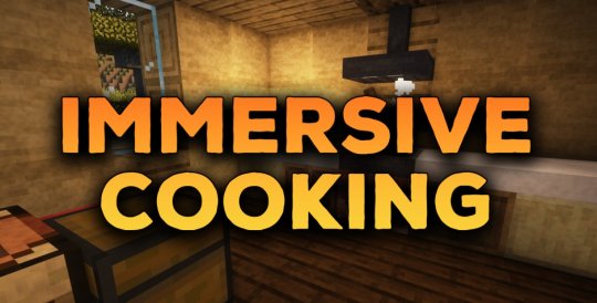 Перейти в новость Мод Immersive Cooking 1.16.5 (Улучшение кулинарии)