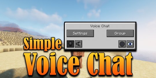 Мод Simple Voice Chat 1.19.4/1.18.2 (Голосовой чат)