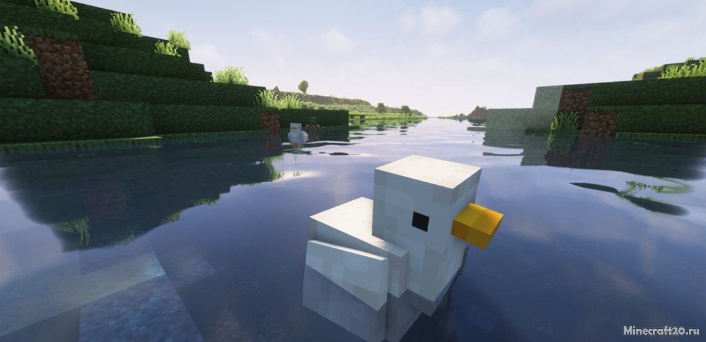 Мод Duckling 1.19/1.18.2 (Утёнок) | 2-07-2022, 11:47 - Моды для Minecraft / Fabric / Животные / Мобы / 1.19 / 1.18.2