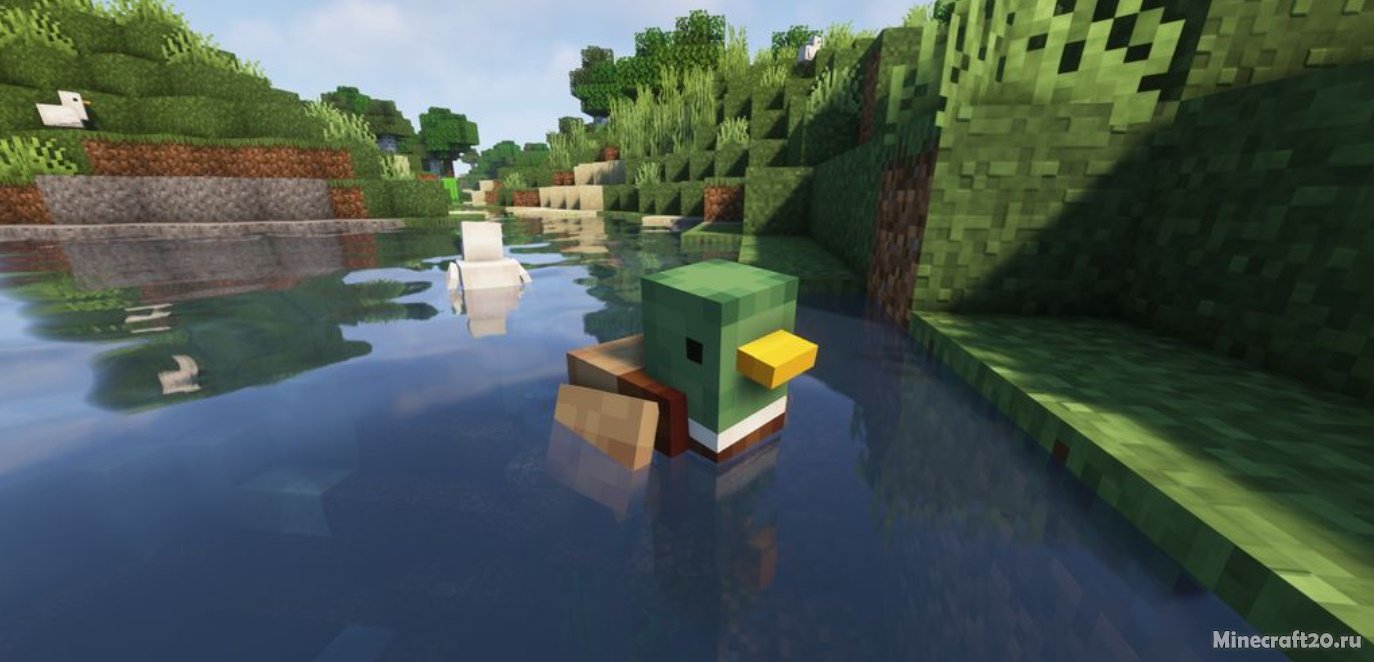 Мод Duckling 1.19/1.18.2 (Утёнок) | 2-07-2022, 11:47 - Моды для Minecraft / Fabric / Животные / Мобы / 1.19 / 1.18.2