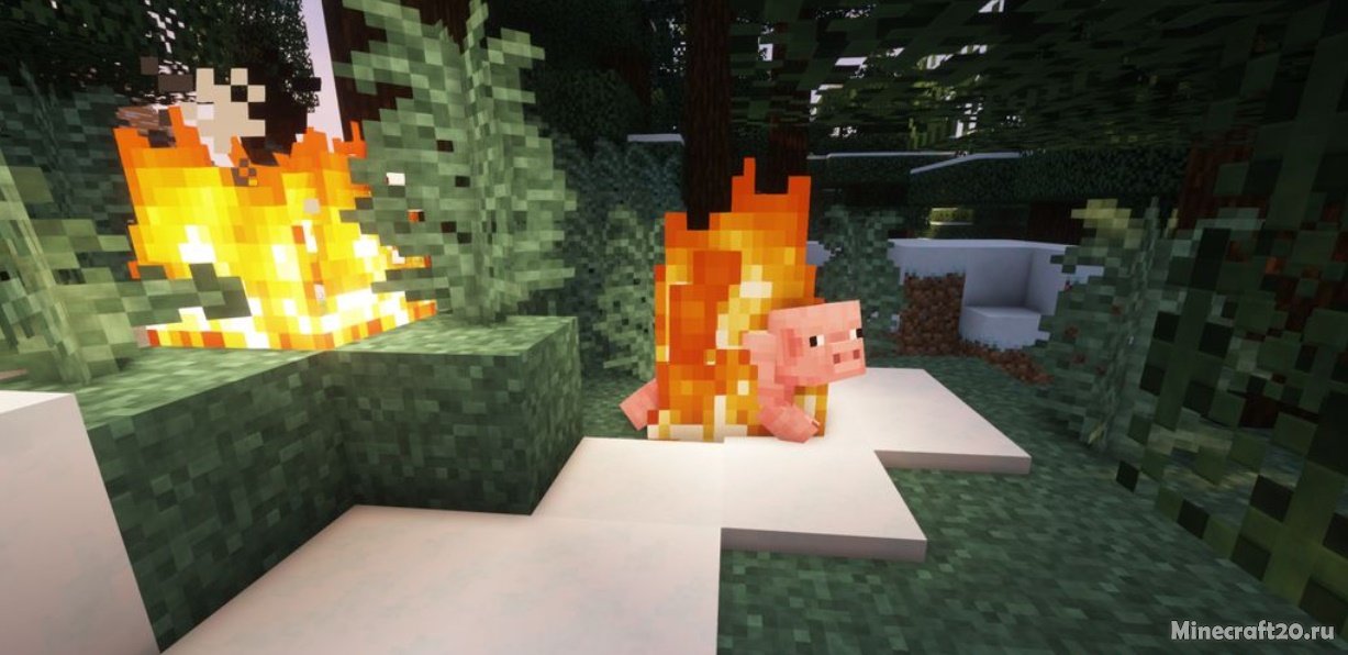 Мод Realistic Fire Spread 1.19/1.18.2 (Распространения огня) | 9-06-2022, 10:40 - Моды для Minecraft / Fabric / Реалистичность / 1.19 / 1.18.2 / 1.17.1 / 1.16.5