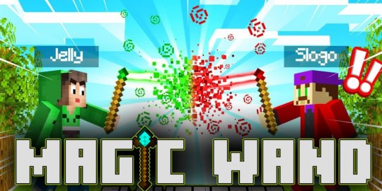 Перейти в новость Мод Magic Combat Wands 1.19/1.18.2 (Волшебные палочки)