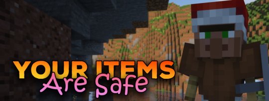 Мод Your Items Are Safe 1.19/1.18.2 (Сохраните свои вещи)