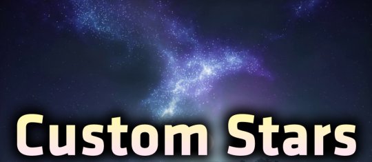 Мод Custom Stars 1.20.1/1.19.4 (Настраиваем количество звезд)