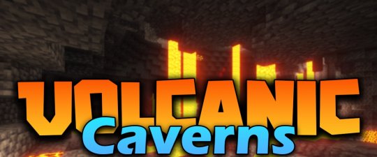Мод Volcanic Caverns 1.19.2/1.18.2 (Опасные биомы)