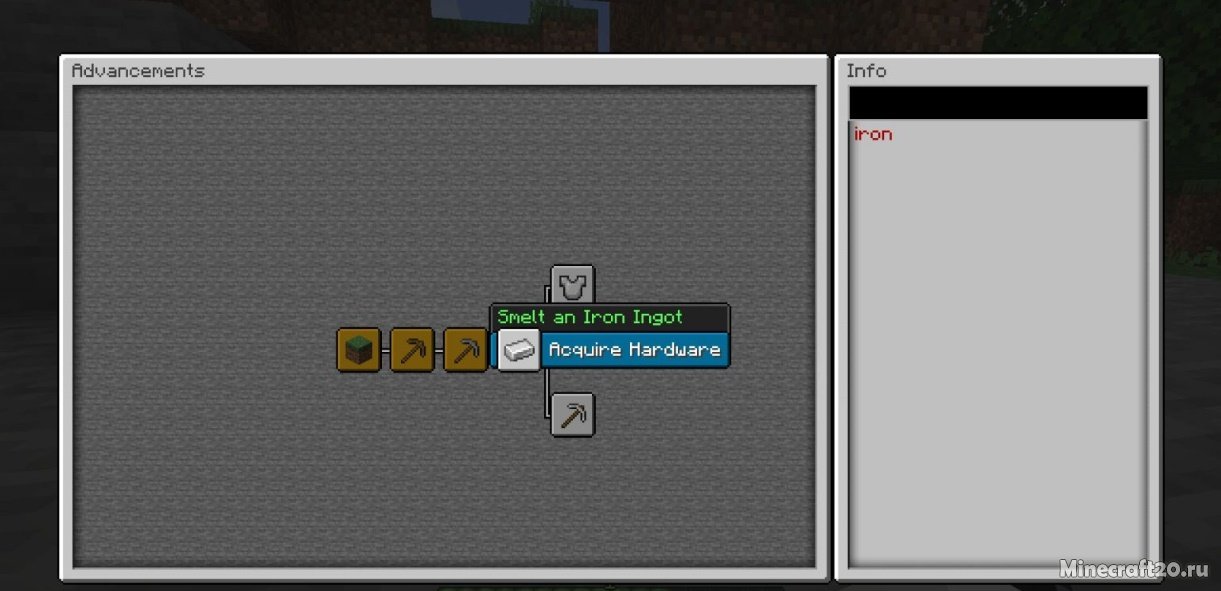 Мод Advancement Info 1.19.2/1.18.2 (Подробно о достижениях) | 5-09-2022, 21:37 - Моды для Minecraft / Fabric / RPG / 1.19.2 / 1.19.1 / 1.19 / 1.18.2 / 1.18.1 / 1.18 / 1.17.1 / 1.16.5