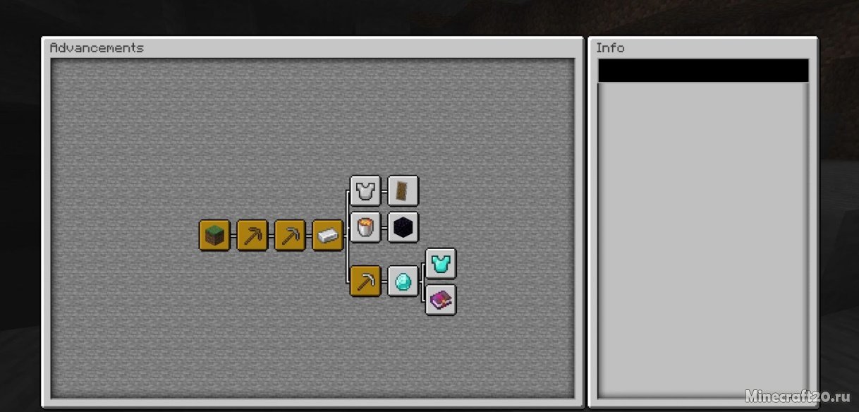 Мод Advancement Info 1.19.2/1.18.2 (Подробно о достижениях) | 5-09-2022, 21:37 - Моды для Minecraft / Fabric / RPG / 1.19.2 / 1.19.1 / 1.19 / 1.18.2 / 1.18.1 / 1.18 / 1.17.1 / 1.16.5