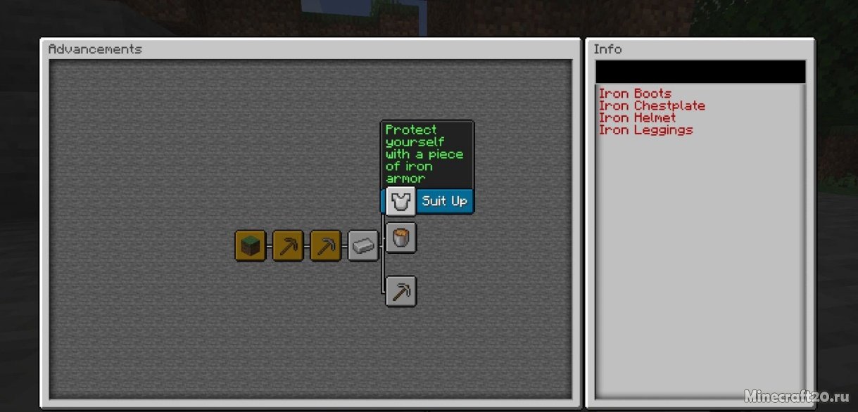 Мод Advancement Info 1.19.2/1.18.2 (Подробно о достижениях) | 5-09-2022, 21:37 - Моды для Minecraft / Fabric / RPG / 1.19.2 / 1.19.1 / 1.19 / 1.18.2 / 1.18.1 / 1.18 / 1.17.1 / 1.16.5