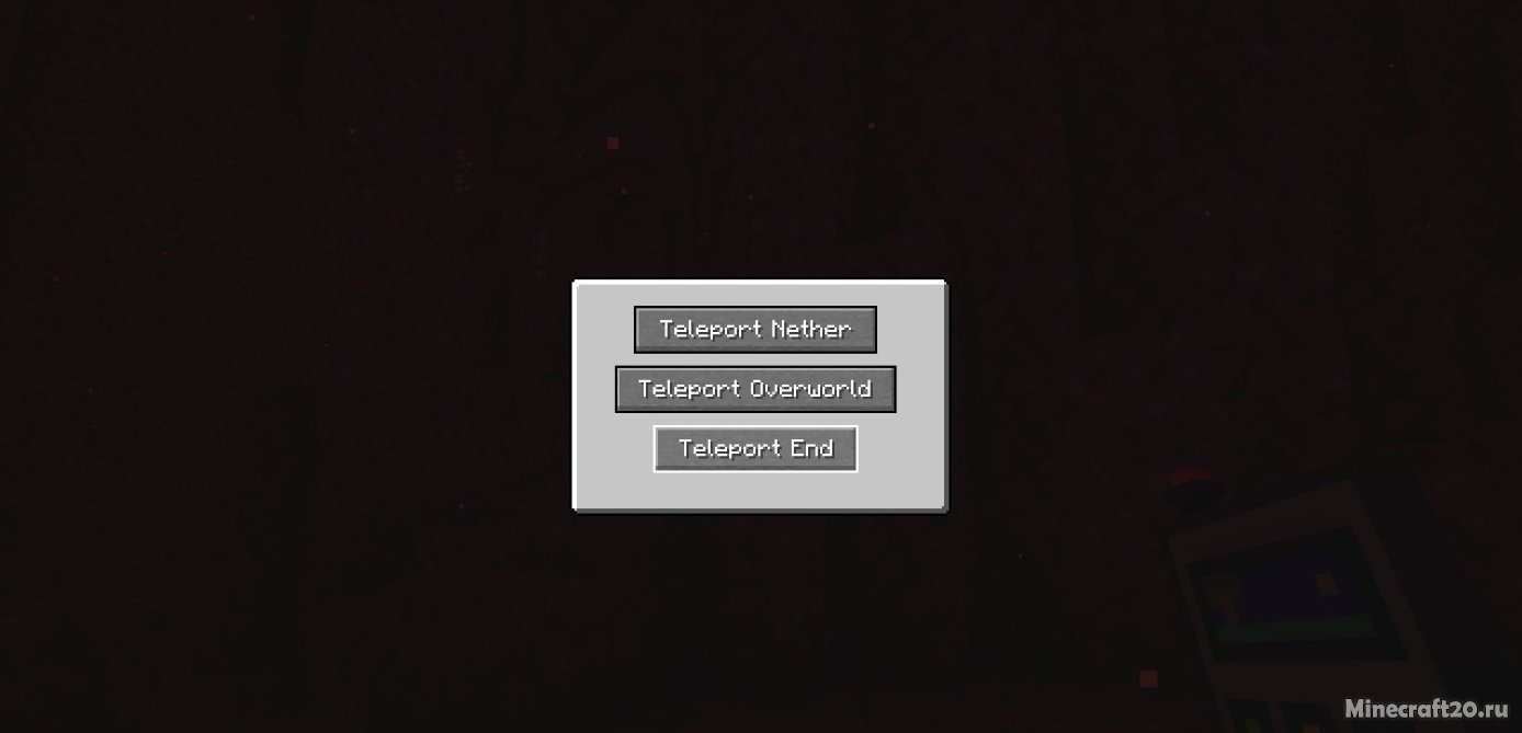 Мод Dimensions Teleporter 1.18.2 (Телепорт между мирами) | 20-09-2022, 21:53 - Моды для Minecraft / Инструменты / 1.18.2