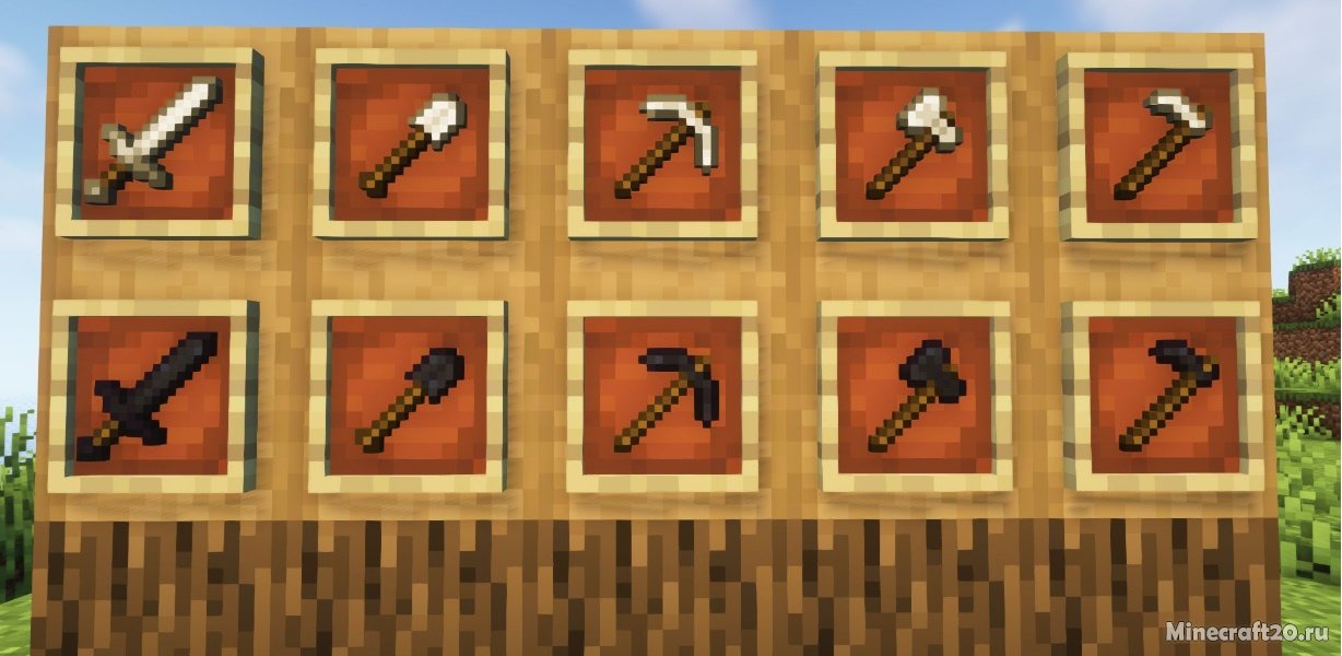 Мод More Vanilla Tools 1.19.2/1.18.2 (Больше типов инструментов) | 22-10-2022, 15:20 - Моды для Minecraft / Инструменты / 1.19.2 / 1.19.1 / 1.19 / 1.18.2 / 1.18.1 / 1.17.1 / 1.16.5 / 1.15.2 / 1.14.4