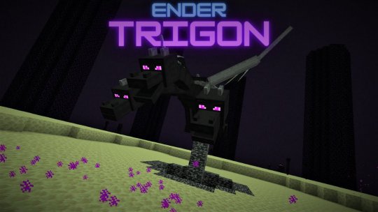 Мод Ender Trigon 1.19.4/1.19.2 (Хардкорная версия Эндер Дракона)