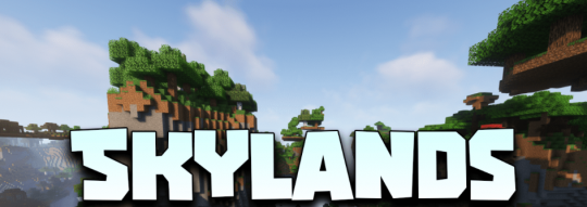 Перейти в новость Мод OTG: Skylands 1.16.5/1.12.2 (Плавучие острова)