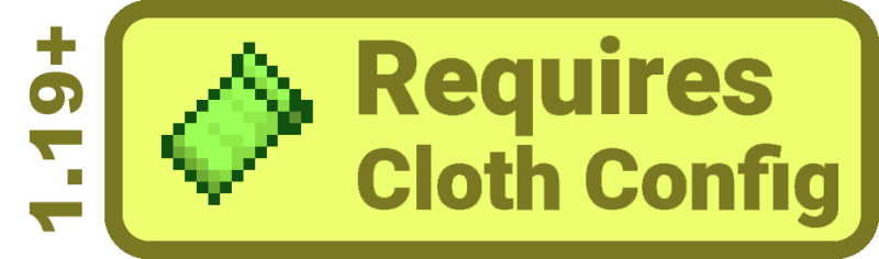 Requires Cloth Config