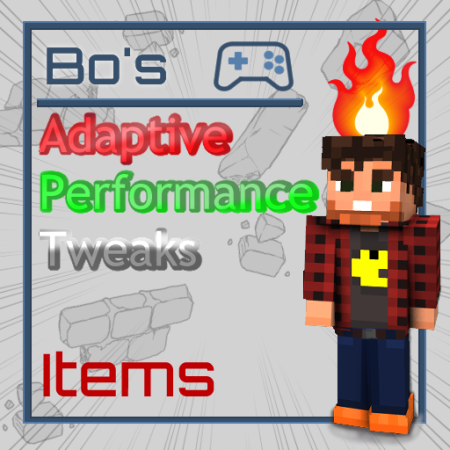 Перейти в новость Мод Adaptive Performance Tweaks: Items 1.21.1/1.19.4 (Оптимизация предметов и опыта)