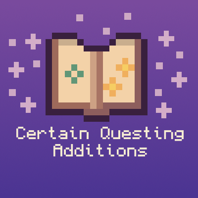 Мод Certain Questing Additions 1.21.5/1.20.6 (Улучшения FTB Quests)