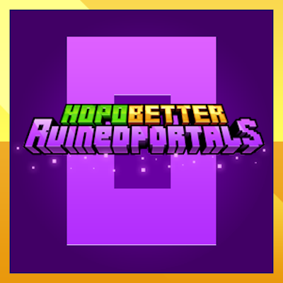 Мод Hopo Better Ruined Portals 26.1/1.21.11 (Пиглинские руины, исследование)