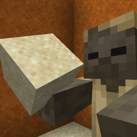 Мод Husks Drop Sand 1.21.11/1.19.4 (Хаски и песок)