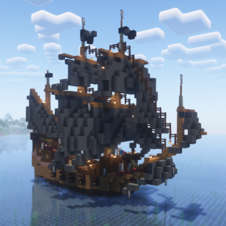 Мод Illager Warship 26.1/1.21.11 (Корабль рейдеров)