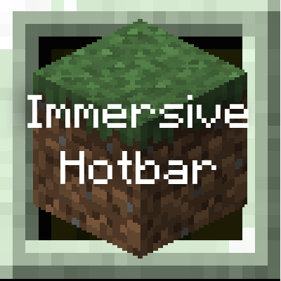 Мод Immersive Hotbar 1.21.11/1.20.4 (Анимация горячей панели)