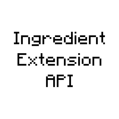 Перейти в новость Мод Ingredient Extension API 1.19.2/1.18.2 (API для ингредиентов)