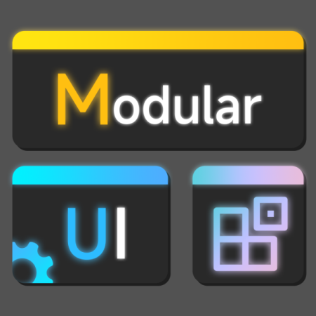 Мод ModularUI 1.20.1/1.12.2 (Библиотека для интерфейсов)