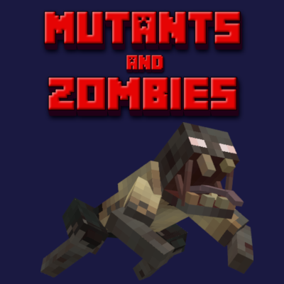 Перейти в новость Мод Mutants and Zombies 1.21.11/1.19.2 (Мутанты и зомби)