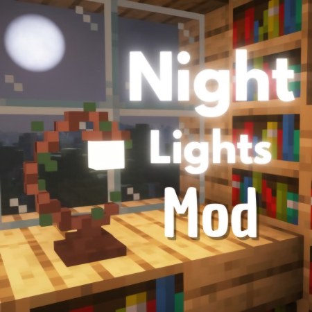Мод Night Lights | Modern Lights |Medieval Light 1.21.1 (Современное освещение и декор)