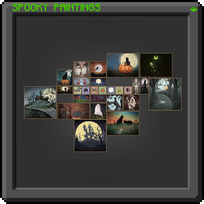 Мод L's Spooky Paintings 26.1/1.21.11 (Мрачные картины)