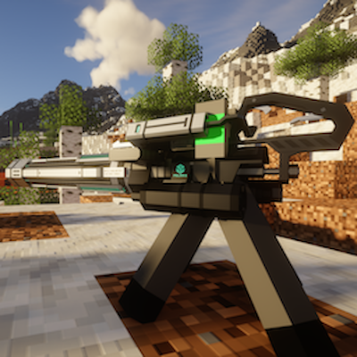 Мод TACZ Turrets 1.20.1 (Турели с оружием TACZ)