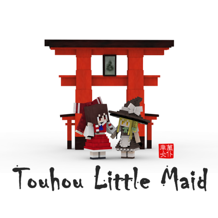 Мод Touhou Little Maid 1.21.1/1.19.2 (Аниме-горничные, помощницы)