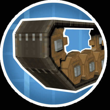 Перейти в новость Мод Trackwork 1.20.1/1.18.2 (Гусеницы и колёса)