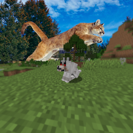 Перейти в новость Мод Woodwalkers 1.21.8/1.19.4 (Трансформация в мобов)