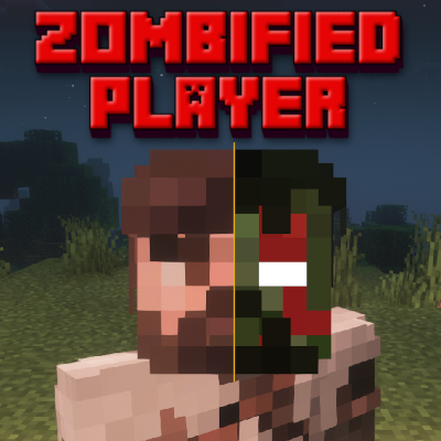 Перейти в новость Мод Zombified Player - Kill Your Inner Zombie 1.21.11/1.19.2 (Зомбификация после смерти)
