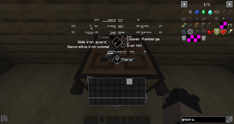 Мод Art of Forging: A Tetra Addon 1.20.1/1.19.2 (Дополнение для Tetra) | 21-03-2026, 23:44 - Моды для Minecraft / Оружие / Броня / Инструменты / 1.18.1 / 1.18.2 / 1.19.2 / 1.20.1