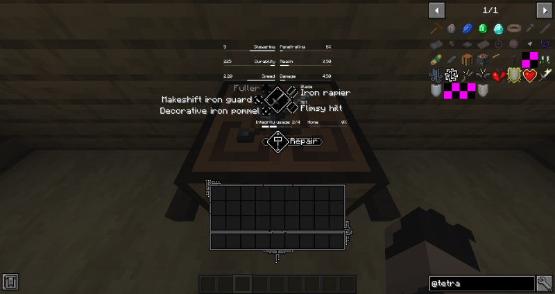 Мод Art of Forging: A Tetra Addon 1.20.1/1.19.2 (Дополнение для Tetra) | 21-03-2026, 23:44 - Моды для Minecraft / Оружие / Броня / Инструменты / 1.18.1 / 1.18.2 / 1.19.2 / 1.20.1